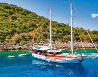 Fethiye Göcek'te Engin Denizlerde, 24 Metrelik, Modern Gulet - 3