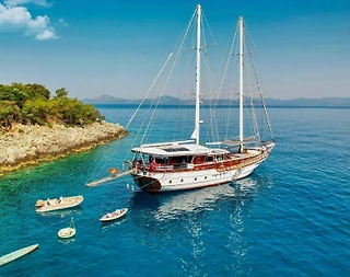 Fethiye Göcek'te Engin Denizlerde, 24 Metrelik, Modern Gulet - 4