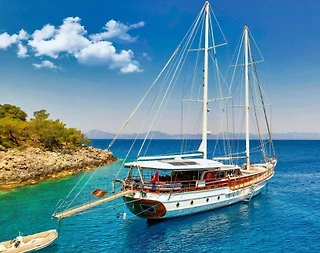 Fethiye Göcek'te Engin Denizlerde, 24 Metrelik, Modern Gulet - 1