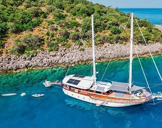 Fethiye Göcek'te Engin Denizlerde, 24 Metrelik, Modern Gulet - 2