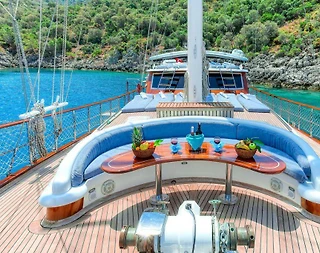 Fethiye Göcek'te Engin Denizlerde, 24 Metrelik, Modern Gulet - 5