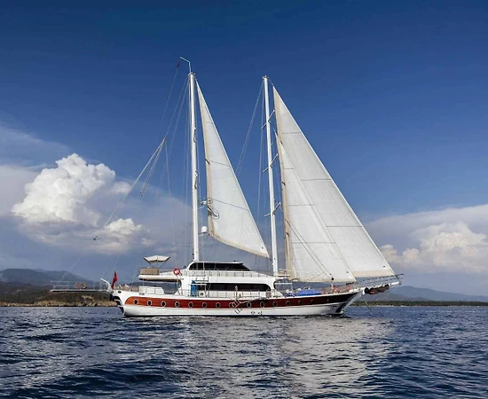 Fethiye Göcek'te Engin Maviliklerde, 10 Kişilik, Kiralık, 5 Kabinli Gulet - 1