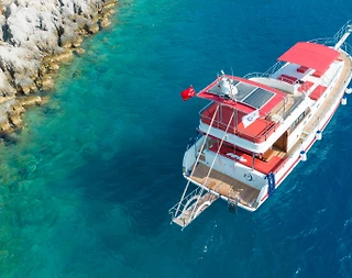 Fethiye Göcek'te Eşsiz Maviliğe Açılan, 6 Kişilik, Lüks Gulet - 5