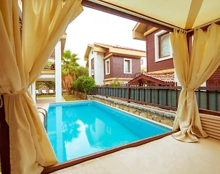 Fethiye Göcek'te Geniş Ailelere Uygun, Özel Havuzlu, 8 Kişilik Villa - 5