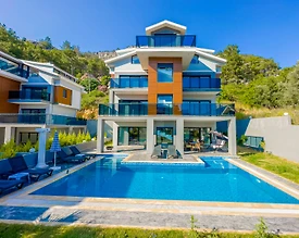 Fethiye Göcek'te Geniş Ailelere Uygun, Özel Havuzlu, Lüks Villa - 3