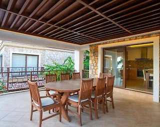 Fethiye Göcek'te Kalabalık Ailelere Uygun, Özel Havuzlu, Bahçeli Villa - 4