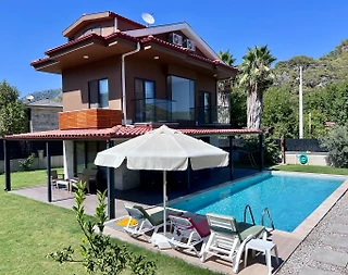 Fethiye İnlice'de Kalabalık Ailelere Uygun, Özel Havuzlu, Şık Villa - 3