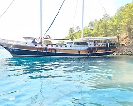 Fethiye Göcek'te Masmavi Sularda, 12 Kişilik, Lüks Gulet - 2