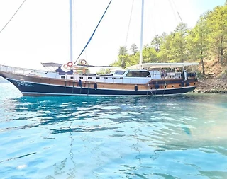 Fethiye Göcek'te Masmavi Sularda, 12 Kişilik, Lüks Gulet - 2