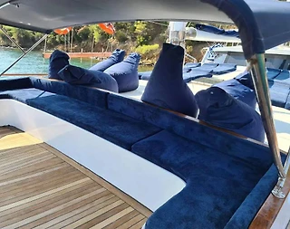 Fethiye Göcek'te Masmavi Sularda, 12 Kişilik, Lüks Gulet - 5