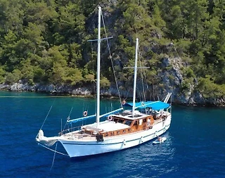 Fethiye Göcek'te Masmavi Sularda, 6 Kabinli, Lüks Gulet - 1