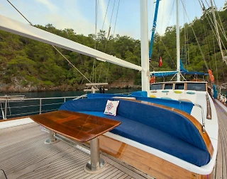 Fethiye Göcek'te Şık Tasarımlı, Eşsiz Koylarda, Modern Gulet  - 3