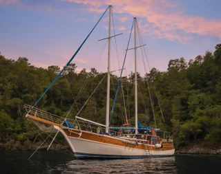 Fethiye Göcek'te Şık Tasarımlı, Eşsiz Koylarda, Modern Gulet - 1