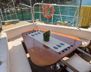 Fethiye Göcek'te Soğuk Sularda, Geniş Ailelere Uygun, Şık Gulet - 4