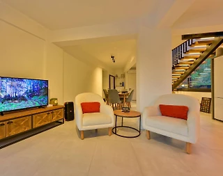 Fethiye Gökçeovacık'ta Doğa İçerisinde, Özel Havuzlu, Modern Villa - 5
