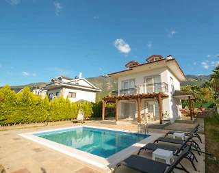Fethiye Ölüdeniz'de Büyük Bahçeli, Özel Havuzlu, Konforlu Villa - 1
