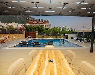 Fethiye Ölüdeniz'de Merkezi Konumda, Özel Havuzlu, Lüks Villa - 5