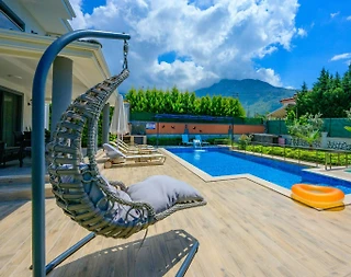 Fethiye Ölüdeniz'de Benzersiz Doğada, Özel Havuzlu, Lüks Villa - 4
