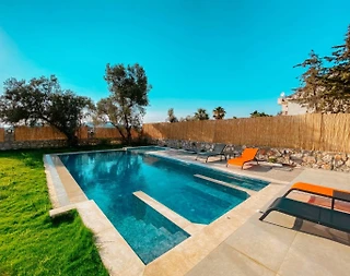 Fethiye Ölüdeniz'de Geniş Bahçeli, Özel Havuzlu, Saunalı, Şık Villa - 5