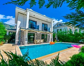 Fethiye Ölüdeniz'de Kalabalık Ailelere Uygun, Özel Havuzlu, Kiralık Villa - 2