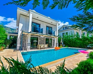 Fethiye Ölüdeniz'de Kalabalık Ailelere Uygun, Özel Havuzlu, Şık Villa - 2