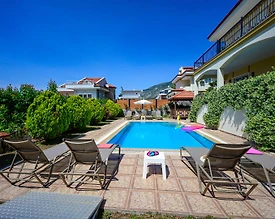 Fethiye Ölüdeniz'de Sakin Konumda, Özel Havuzlu, Konforlu Villa - 2