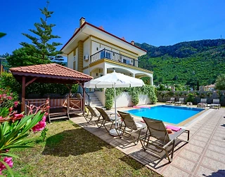 Fethiye Ölüdeniz'de Sakin Konumda, Özel Havuzlu, Konforlu Villa - 3