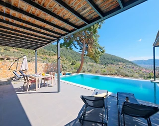 Fethiye Yeşilüzümlü'de Huzurlu Doğada, Özel Havuzlu Kiralık Villa - 1