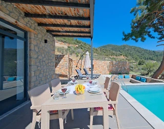 Fethiye Yeşilüzümlü'de Huzurlu Doğada, Özel Havuzlu Kiralık Villa - 3