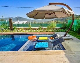 Fethiye İncirköy'de Otantik Mimarili, Özel Havuzlu, 6 Kişilik Villa - 3