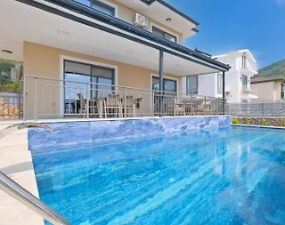 Fethiye İncirköy'de Sakin Doğa İçerisinde, Özel Havuzlu, 3+1 Villa - 4