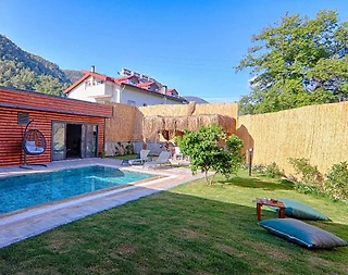 Fethiye İnlice'de Muhteşem Konumda, Özel Havuzlu, 2+1 Villa  - 3