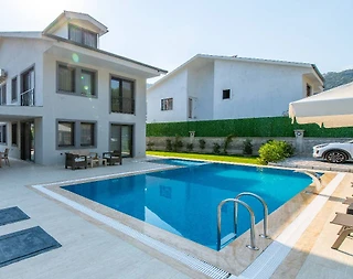 Fethiye İnlice'de Kalabalık Ailelere Uygun, Özel Havuzlu, 6+1 Villa - 4