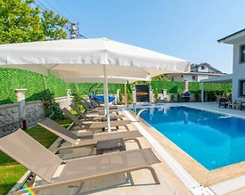 Fethiye İnlice'de Kalabalık Ailelere Uygun, Özel Havuzlu, 6+1 Villa - 3