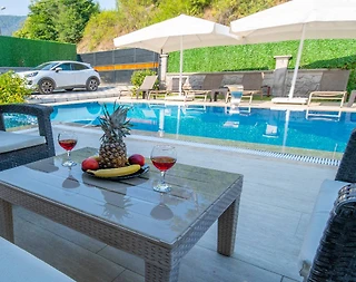 Fethiye İnlice'de Kalabalık Ailelere Uygun, Özel Havuzlu, 6+1 Villa - 5