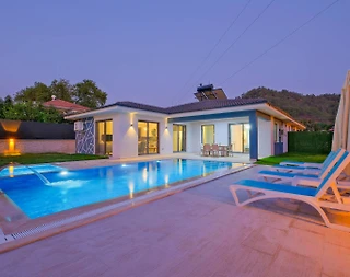 Fethiye İnlice'de Doğa İle İç İçe, Özel Havuzlu, 6 Kişilik Villa - 1