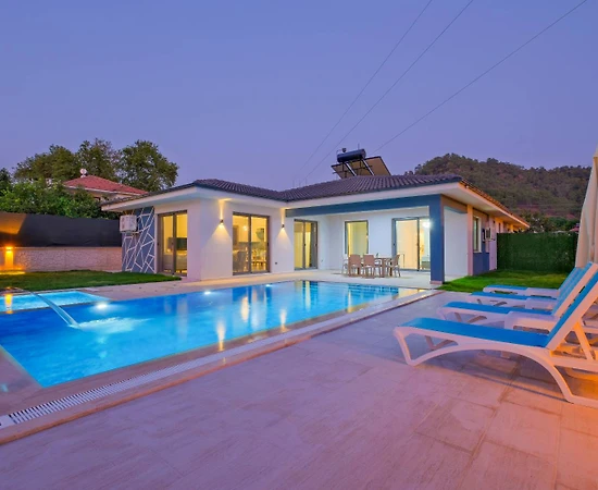 Fethiye İnlice'de Doğa İle İç İçe, Özel Havuzlu, 6 Kişilik Villa - 1