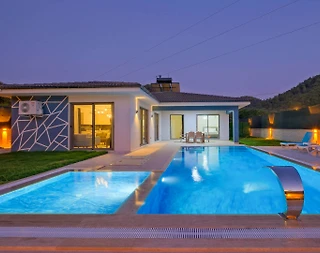 Fethiye İnlice'de Doğa İle İç İçe, Özel Havuzlu, 6 Kişilik Villa - 2