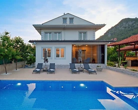 Fethiye İnlice'de Doğa İle İç İçe, Özel Havuzlu, Kiralık Villa - 2