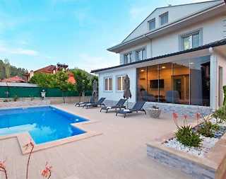 Fethiye İnlice'de Doğa İle İç İçe, Özel Havuzlu, Kiralık Villa - 5