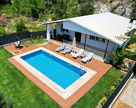 Fethiye İnlice'de Doğanın İçinde, Özel Havuzlu, İkiz Villa - 2