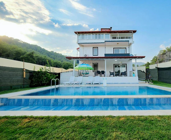 Fethiye İnlice'de Enfes Doğada, Özel Havuzlu, Kiralık Villa - 1