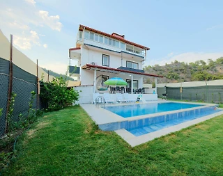 Fethiye İnlice'de Enfes Doğada, Özel Havuzlu, Şık Villa - 3