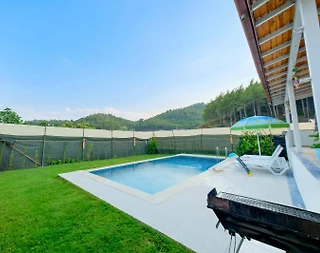 Fethiye İnlice'de Enfes Doğada, Özel Havuzlu, Şık Villa - 5