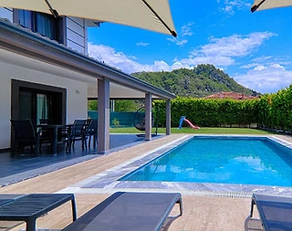Fethiye İnlice'de Geniş Bahçeli, Özel Havuzlu, 5+1 Kiralık Villa - 4