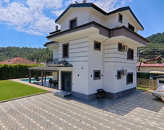 Fethiye İnlice'de Geniş Bahçeli, Özel Havuzlu, 5+1 Kiralık Villa - 5