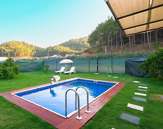 Fethiye İnlice'de Geniş Bahçeli, Özel Havuzlu, Balayı Villası - 3