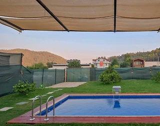 Fethiye İnlice'de Geniş Bahçeli, Özel Havuzlu, Balayı Villası - 5