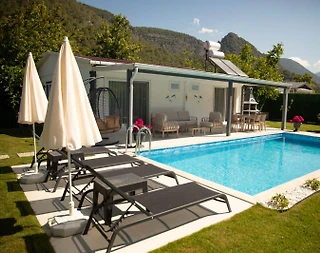 Fethiye İnlice'de Huzurlu Doğada, Özel Havuzlu, Bahçeli Kiralık Villa - 1
