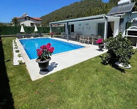 Fethiye İnlice'de Huzurlu Doğada, Özel Havuzlu, Bahçeli Kiralık Villa - 3